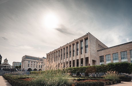 Photo of the Royal Library Belgium exterior