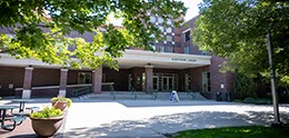 photo: Boise State University Albertsons Library exterior