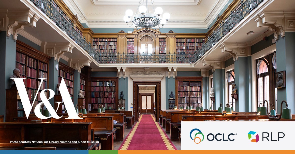 The National Art Library, Victoria and Albert Museum joins the OCLC Research Library Partnership