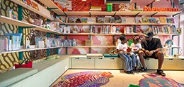 foto: Biblioteka Publiko Boneiru, interieur (foto credits: Includi - Marco Heyda)