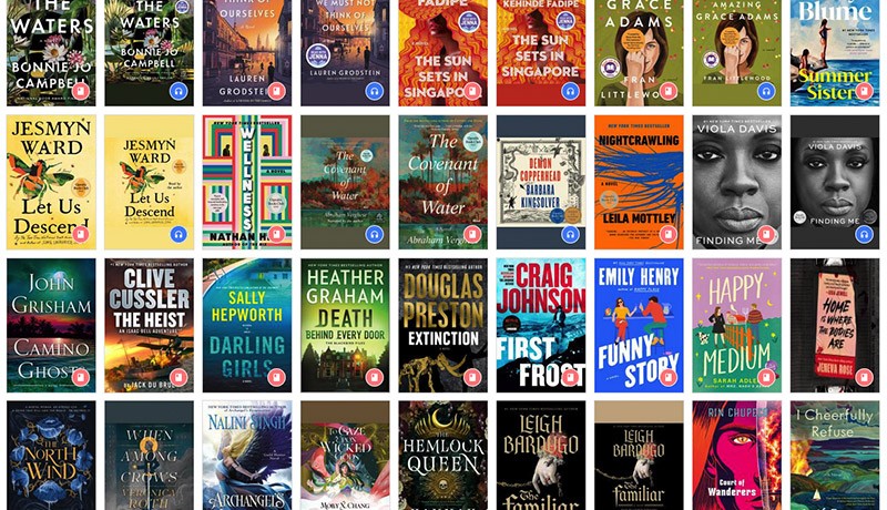 Illustratie: Selectie van e-boeken en audioboeken