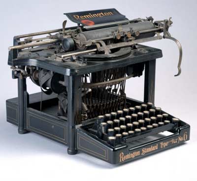 Manual Remington typewriter used by poet Paul Laurence Dunbar