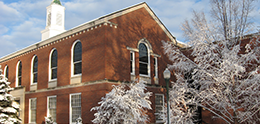 photo: Drake University Cowles Library exterior