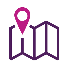 Icono: resultados con base en la ubicación